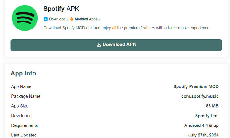 Spotify Premium MOD APK: Hack Spotify Premium Free on Android