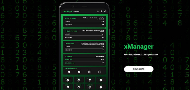 Spotify xManager: Hack Spotify Premium Free on Android