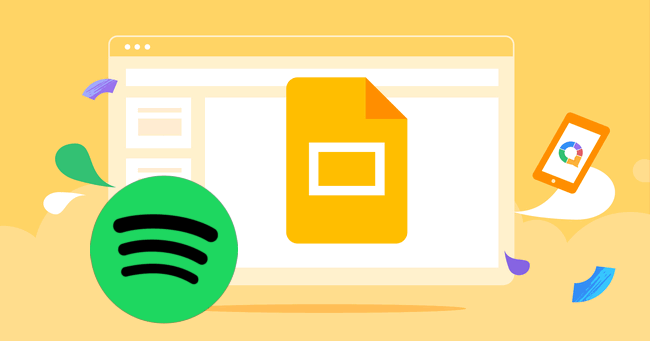 add spotify music to google slides