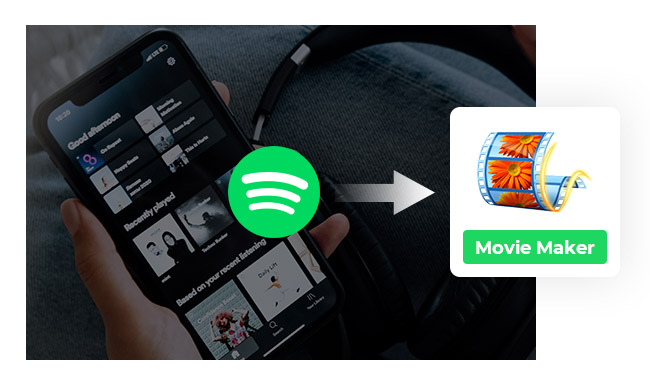 add spotify music to video