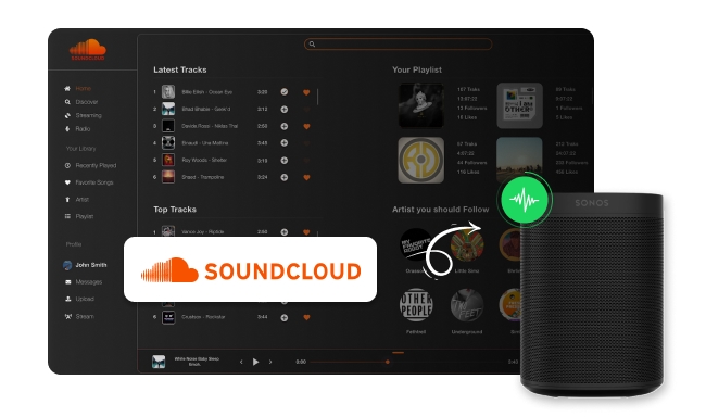 Play SoundCloud on Sonos