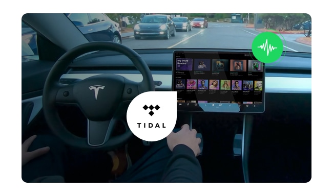 Play Tidal Music in Car