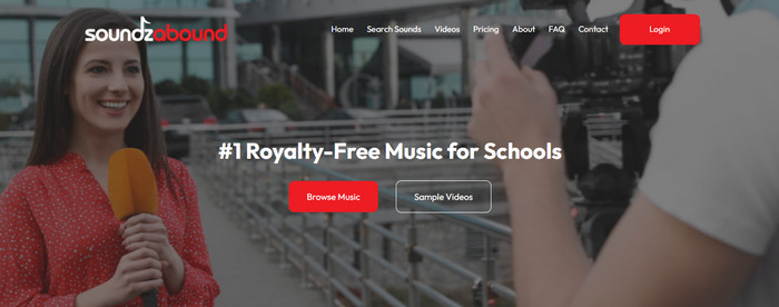 FREE MP3 Music site unblocked for school Soundzabound