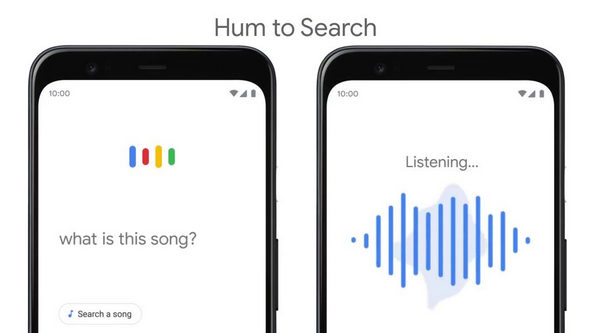 find what song is this on Google App