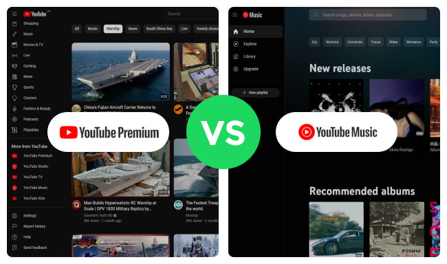 YouTube Premium Vs. YouTube Music Premium