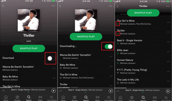 download spotify music to android