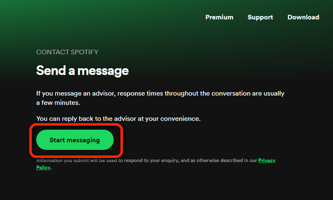 Contact Spotify Support