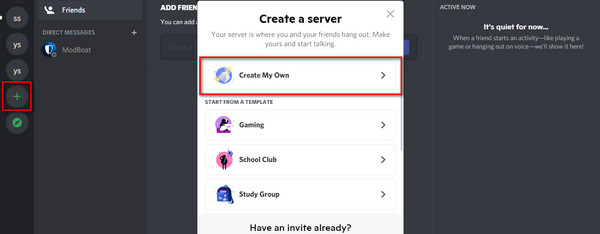create server