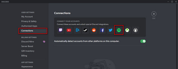 discord connection