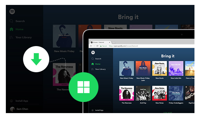 Download Music from Spotify to Windows PC