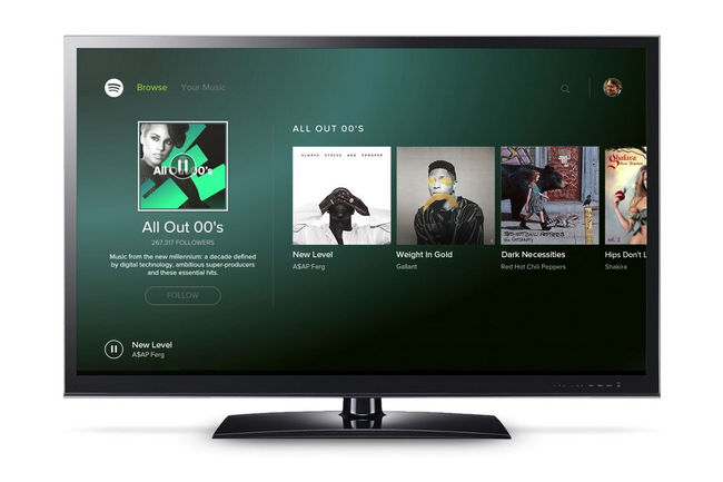 spotify music to android tv